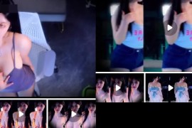 斗鱼 你的11r  大尺度 巨乳 露半奶 抖胸舞 动感光波 骚舞 8v