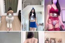 快手 小绵羊 颜值美女 情趣 内衣  骚舞 9v