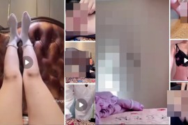 抖音 甜盐 王奕甜  私人定制 情趣 丝袜足交  全裸 自慰 8v