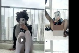 抖音 兔十一 颜值美女  裸舞 道具自慰 4v