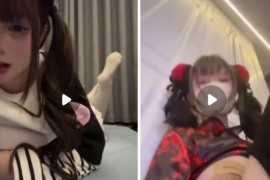 快手 en崽 极品美女 情趣 足交  自摸 5v