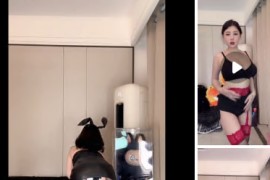 快手 小奶球 极品美女 情趣 漏内 骚舞 2v