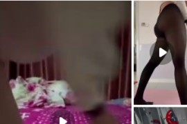 抖音 快手 拿铁弱肌  健身美女 情趣 全裸 漏三点  6v