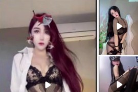 快手  戴小妮   极品御姐 付费高级群  情趣露内 4V