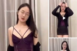 快手 小香  眼镜美女 透视 情趣 内衣 大 骚舞 2v