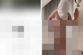 抖音 萌萌桑黛 极品美女 情趣 全裸 自慰