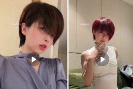 抖音 短发那只猫  微密全写真诱惑 纯情可人21V
